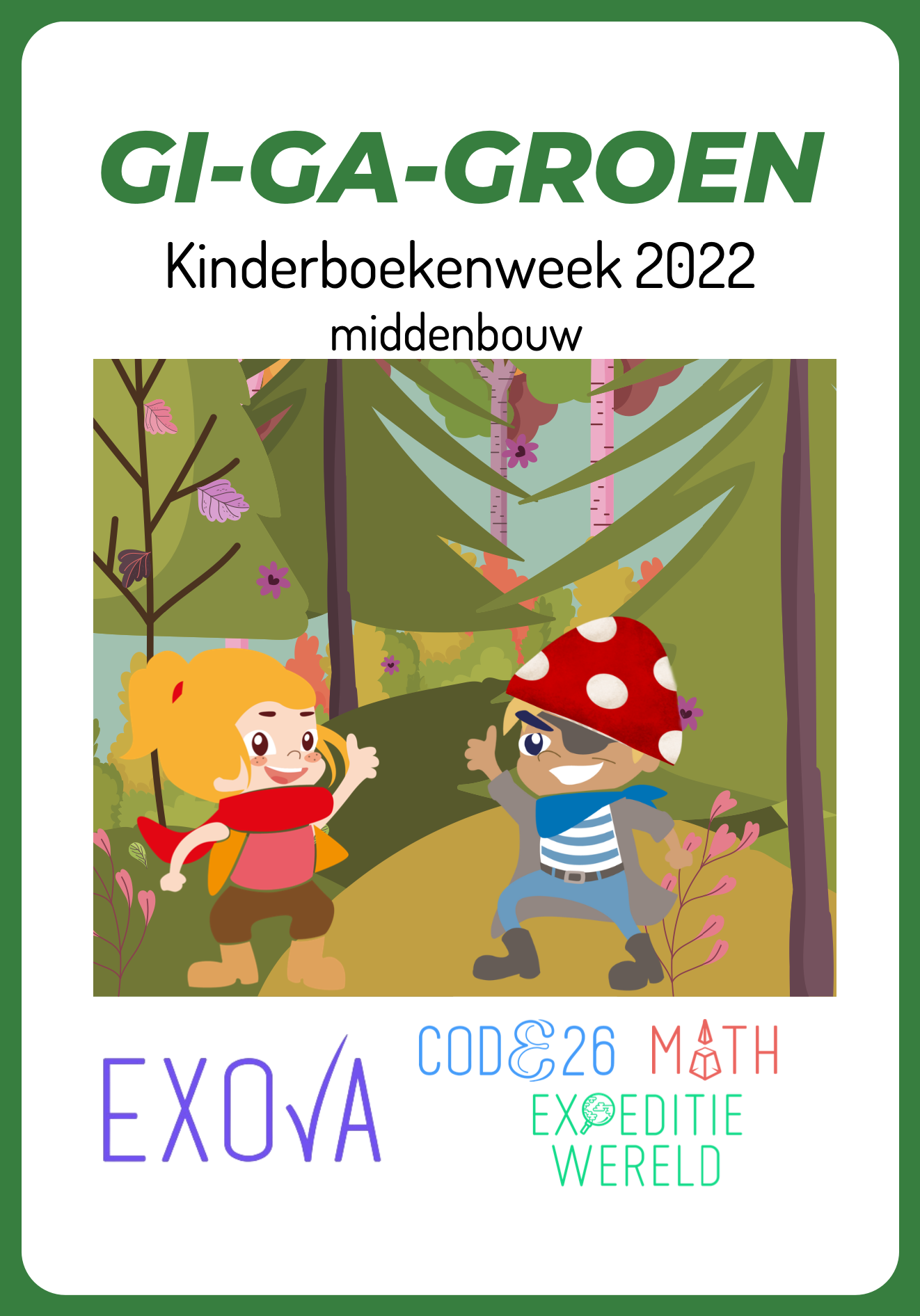 Themaboekje Kinderboekenweek Gi-ga-groen Middenbouw (download)